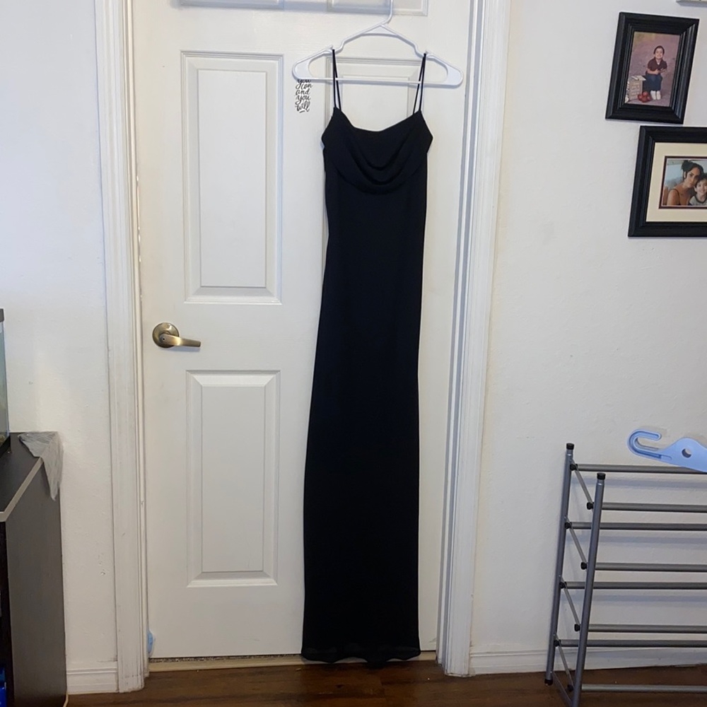 Black gown